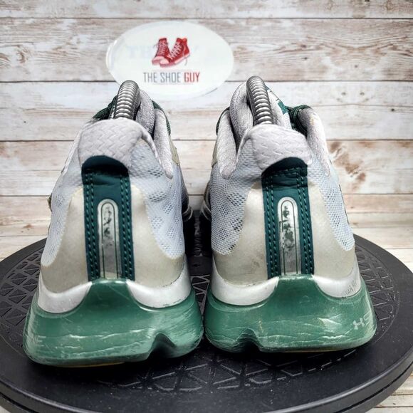 Under Armour Spine Women's Size 8.5 Green /white Running Shoes - Picture 6 of 11